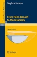 From Hahn-Banach to Monotonicity - Stephen Simons - cover