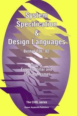 System Specification & Design Languages: Best of FDL’02 - cover