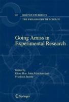 Going Amiss in Experimental Research - cover