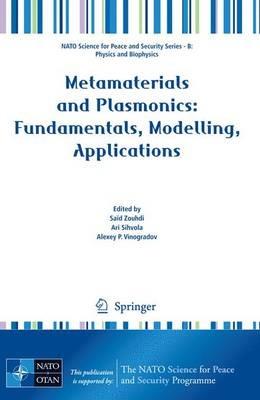 Metamaterials and Plasmonics: Fundamentals, Modelling, Applications - cover