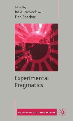 Experimental Pragmatics - cover