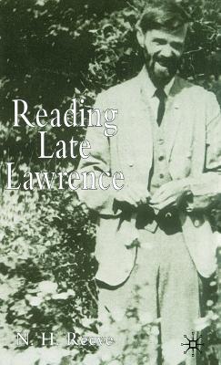 Reading Late Lawrence - N. Reeve - cover
