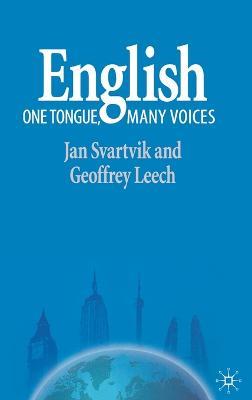 English – One Tongue, Many Voices - Jan Svartvik,Geoffrey Leech - cover