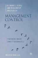Management Control: Theories, Issues and Performance - Anthony J. Berry,Jane Broadbent,David Otley - cover