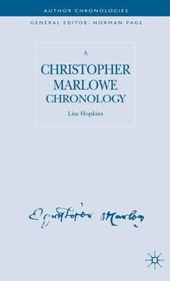 A Christopher Marlowe Chronology - L. Hopkins - cover