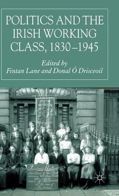 Politics and the Irish Working Class, 1830–1945 - cover