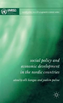 Social Policy and Economic Development in the Nordic Countries - cover
