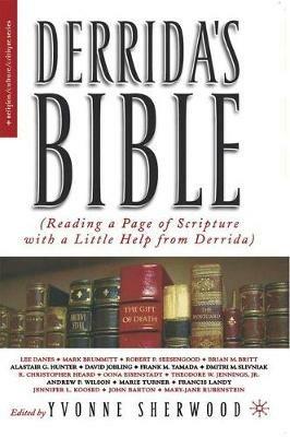 Derrida's Bible: Reading a Page of Scripture With a Little Help From Derrida - cover