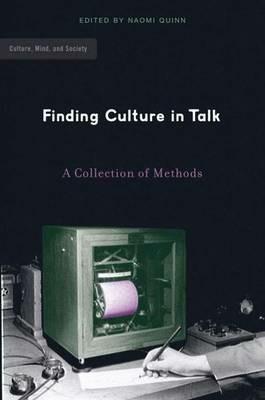 Finding Culture in Talk: A Collection of Methods - cover