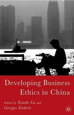 Developing Business Ethics in China - cover