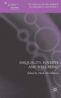 Inequality, Poverty and Well-being - cover