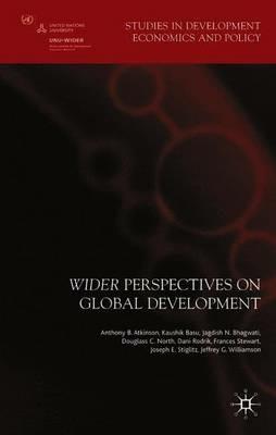 Wider Perspectives on Global Development - cover