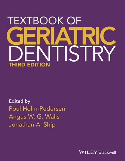 Textbook of Geriatric Dentistry - cover