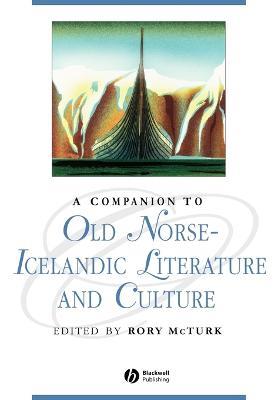 A Companion to Old Norse-Icelandic Literature and Culture - cover