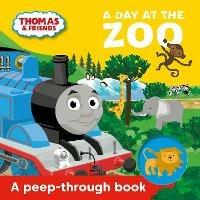 Thomas & Friends: A Day at the Zoo a peep-through book - Thomas & Friends - cover