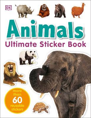 Animals Ultimate Sticker Book - DK - cover