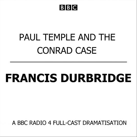 Paul Temple And The Conrad Case