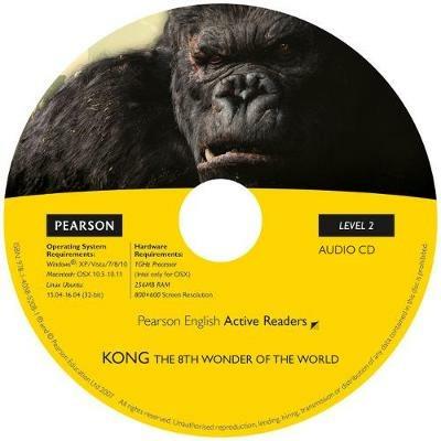 Level 2: Kong the Eighth Wonder of the World Book & CD Pack - Coleen Degnan-Veness - cover