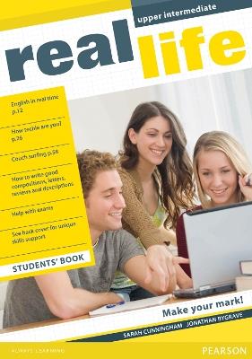 Real Life Global Upper Intermediate Students Book - Sarah Cunningham,Jonathan Bygrave - cover