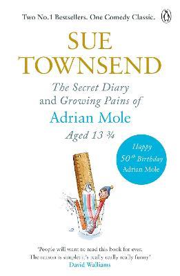 The Secret Diary & Growing Pains of Adrian Mole Aged 13 ¾ - Sue Townsend - cover