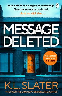 Message Deleted - K. L. Slater - cover