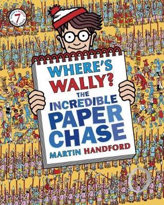 Where's Wally? The Incredible Paper Chase - Martin Handford - cover