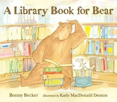 A Library Book for Bear - Bonny Becker - cover
