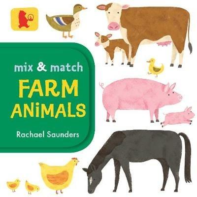 Mix and Match: Farm Animals - Rachael Saunders - cover