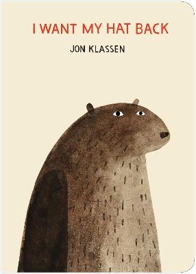 I Want My Hat Back - Jon Klassen - cover