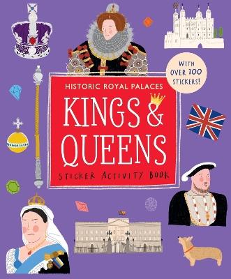 Kings and Queens Sticker Activity Book - cover