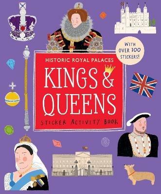 Kings and Queens Sticker Activity Book - cover