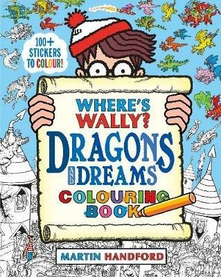 Where's Wally? Dragons and Dreams Colouring Book - Martin Handford - cover