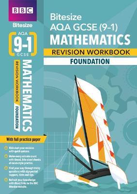 BBC Bitesize AQA GCSE (9-1) Maths Foundation Revision Workbook - 2023 and 2024 exams - cover