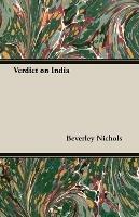 Verdict On India - Beverley Nichols - cover