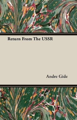 Return From The USSR - Andre Gide - cover