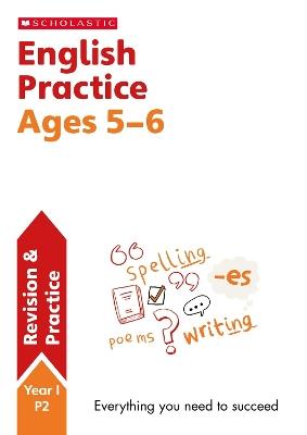 National Curriculum English Practice Book for Year 1 - Scholastic - cover