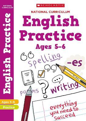 National Curriculum English Practice Book for Year 1 - Scholastic - cover