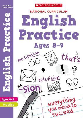 National Curriculum English Practice Book for Year 4 - Scholastic - cover