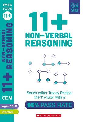 11+ Non-Verbal Reasoning Practice and Assessment for the CEM Test Ages 10-11 - Tracey Phelps - cover