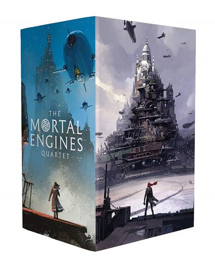 Mortal Engines (Ian McQue boxset x4) - Philip Reeve - cover