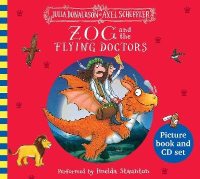 Zog and the Flying Doctors Book and CD - Julia Donaldson - cover