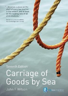Carriage of Goods by Sea - John Wilson - cover