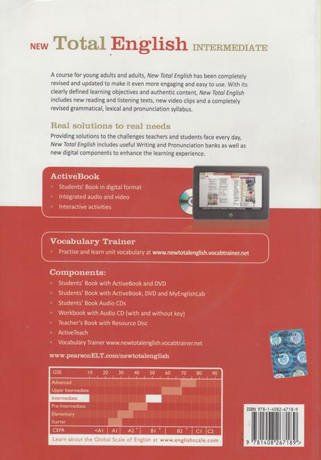 New Total English Intermediate Students' Book with Active Book Pack - Rachael Roberts,J. Wilson - 2