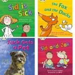 Learn to Read at Home with Bug Club Phonics: Pack 3 (Pack of 4 reading books with 3 fiction and 1 non-fiction)