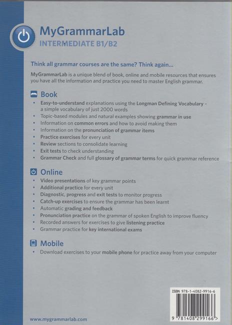  MyGrammarLab. B1-B2. No key-Piattaforma. Per le Scuole superiori. Con espansione online - 2