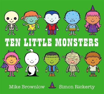 Ten Little Monsters - Mike Brownlow - cover