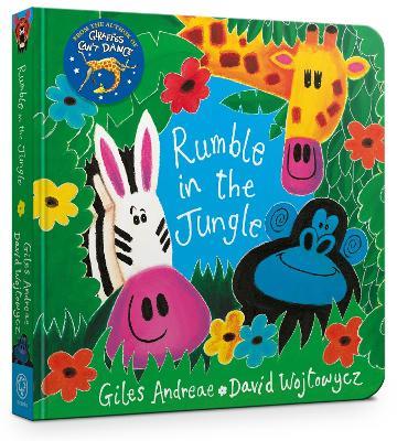Rumble in the Jungle Board Book - Giles Andreae - cover