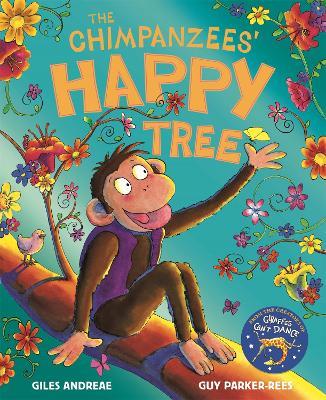The Chimpanzees' Happy Tree - Giles Andreae - cover