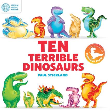Ten Terrible Dinosaurs - Paul Stickland - ebook