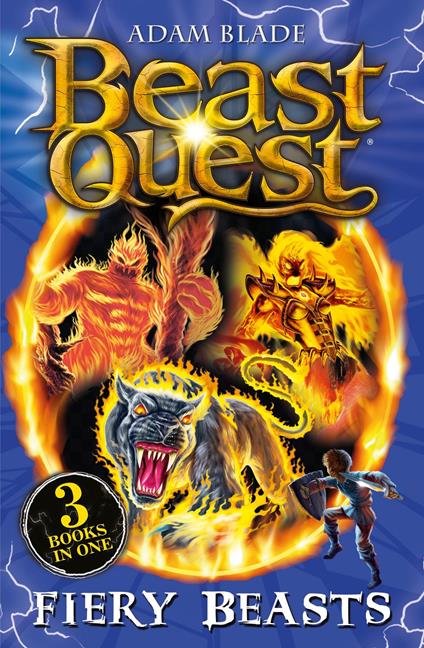 Beast Quest bind-up: Fiery Beasts - Adam Blade - ebook